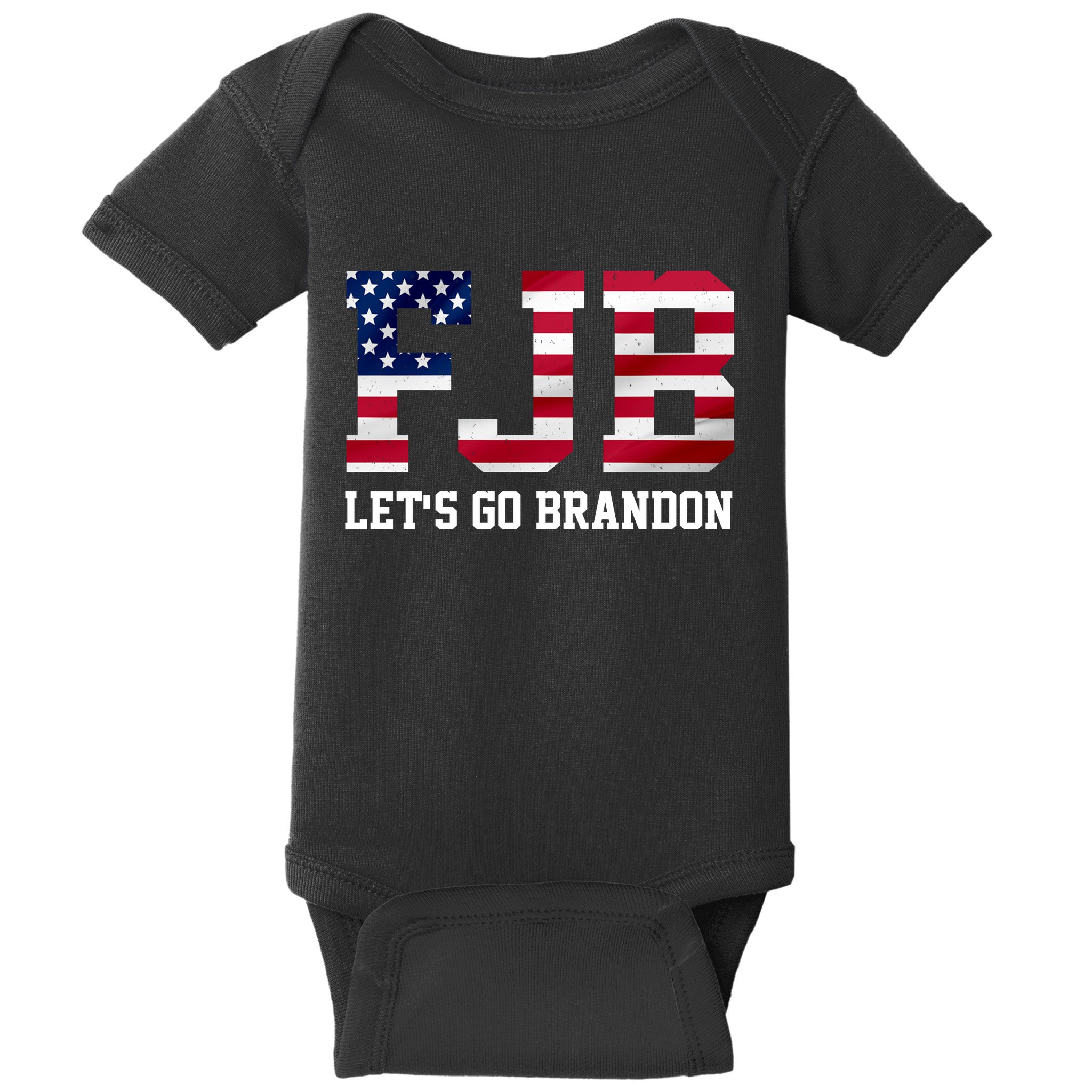 FJB Let's Go Brandon Biden Chant Funny Baby Bodysuit