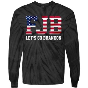 FJB Let's Go Brandon Biden Chant Funny Tie-Dye Long Sleeve Shirt