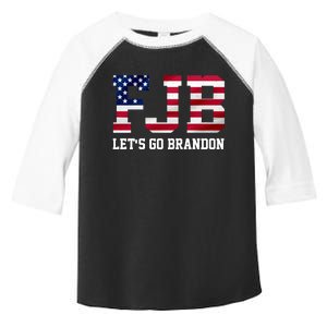 FJB Let's Go Brandon Biden Chant Funny Toddler Fine Jersey T-Shirt