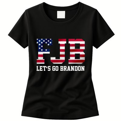 FJB Let's Go Brandon Biden Chant Funny Womens T-Shirt