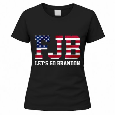 FJB Let's Go Brandon Biden Chant Funny Women's T-Shirt