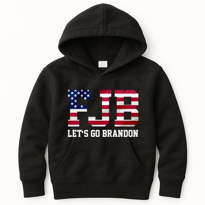 FJB Let's Go Brandon Biden Chant Funny Kids Hoodie