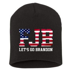 FJB Let's Go Brandon Biden Chant Funny Short Acrylic Beanie