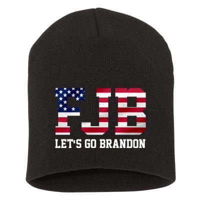 FJB Let's Go Brandon Biden Chant Funny Short Acrylic Beanie