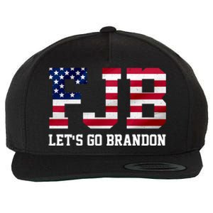 FJB Let's Go Brandon Biden Chant Funny Wool Snapback Cap