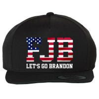 FJB Let's Go Brandon Biden Chant Funny Wool Snapback Cap