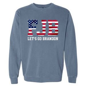 FJB Let's Go Brandon Biden Chant Funny Garment-Dyed Sweatshirt