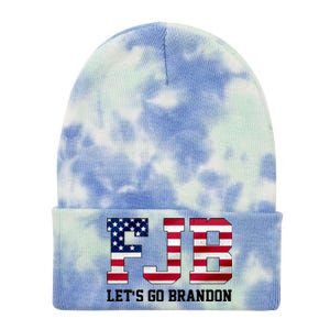 FJB Let's Go Brandon Biden Chant Funny Tie Dye 12in Knit Beanie