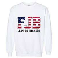 FJB Let's Go Brandon Biden Chant Funny Garment-Dyed Sweatshirt