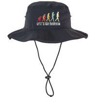 Funny LetS Go Darwin Charles Darwin Quote Evolution Bucket Hat