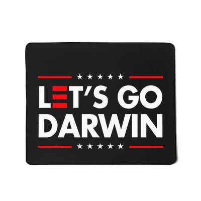 Funny LetS Go Darwin Charles Darwin Mousepad
