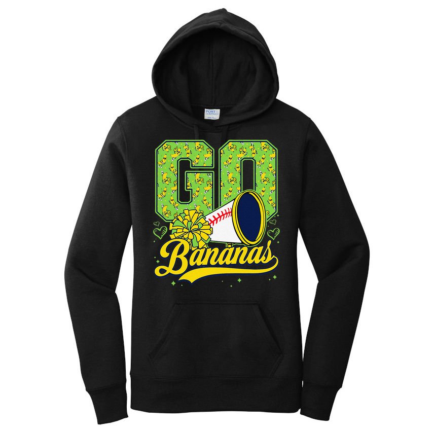 Funny Lets Go Bananas Graphic for Women Gift Women's Pullover Hoodie
