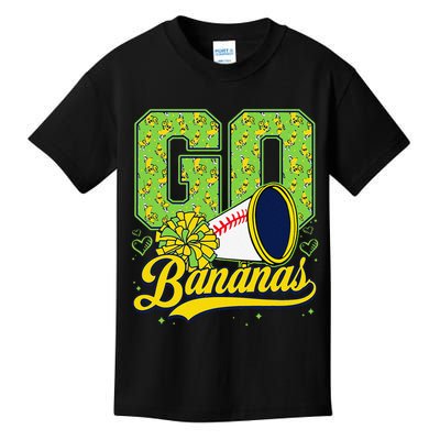 Funny Lets Go Bananas Graphic for Women Gift Kids T-Shirt