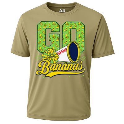 Funny Lets Go Bananas Graphic for Women Gift Performance Shirt