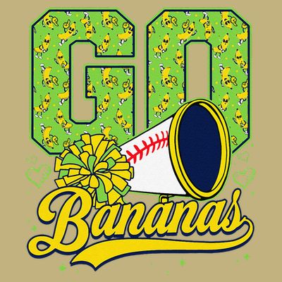 Funny Lets Go Bananas Graphic for Women Gift T-Shirt
