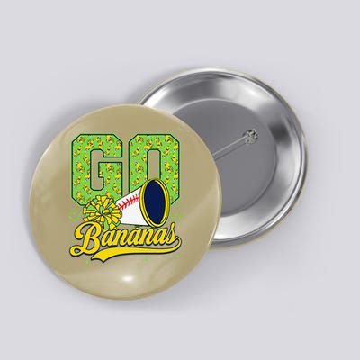 Funny Lets Go Bananas Graphic for Women Gift Button