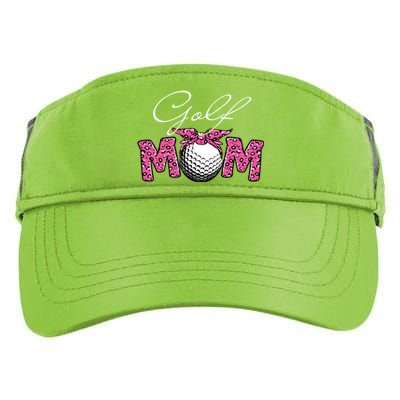 Funny Leopard Golf Mom Sport Love Mother's Day Gift Adult Drive Performance Visor