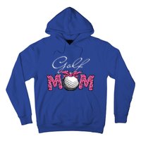 Funny Leopard Golf Mom Sport Love Mother's Day Gift Hoodie