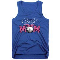 Funny Leopard Golf Mom Sport Love Mother's Day Gift Tank Top