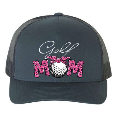 Funny Leopard Golf Mom Sport Love Mother's Day Gift Yupoong Adult 5-Panel Trucker Hat