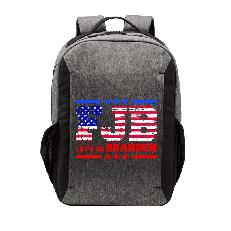 FBJ Lets Go Brandon USA Flag LGB United States Vector Backpack
