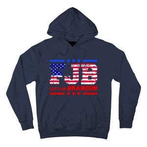 FBJ Lets Go Brandon USA Flag LGB United States Hoodie