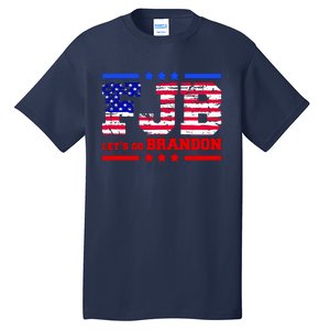 FBJ Lets Go Brandon USA Flag LGB United States Tall T-Shirt