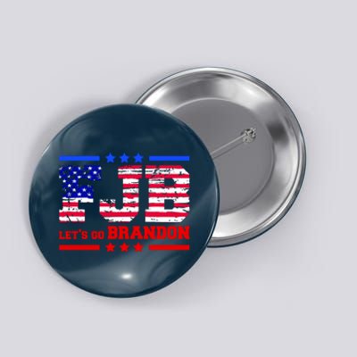 FBJ Lets Go Brandon USA Flag LGB United States Button