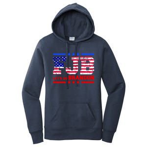 FBJ Lets Go Brandon USA Flag LGB United States Women's Pullover Hoodie