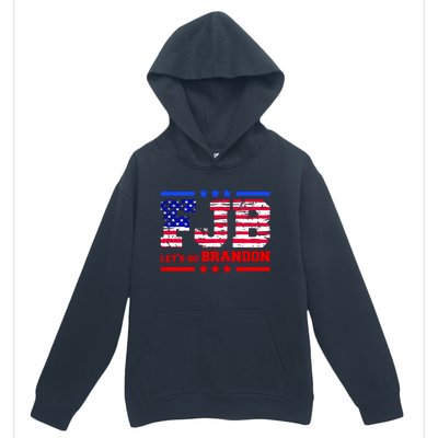 FBJ Lets Go Brandon USA Flag LGB United States Urban Pullover Hoodie