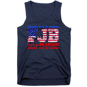 FBJ Lets Go Brandon USA Flag LGB United States Tank Top