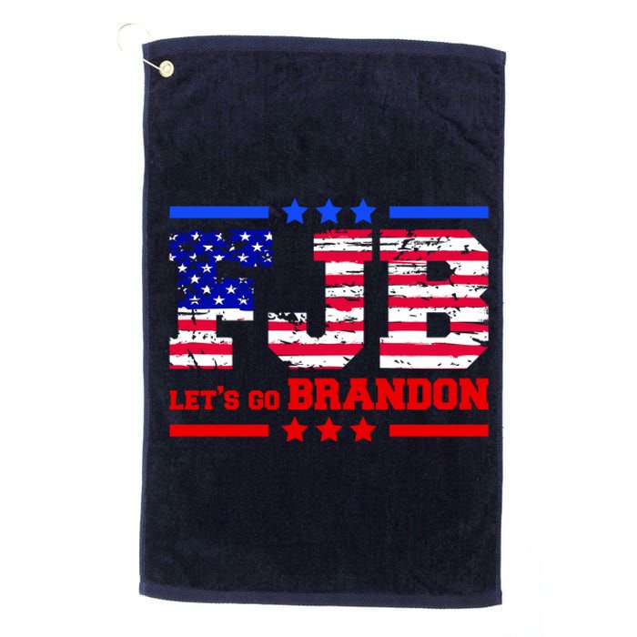 FBJ Lets Go Brandon USA Flag LGB United States Platinum Collection Golf Towel