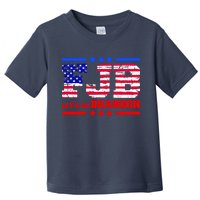 FBJ Lets Go Brandon USA Flag LGB United States Toddler T-Shirt
