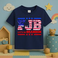 FBJ Lets Go Brandon USA Flag LGB United States Toddler T-Shirt