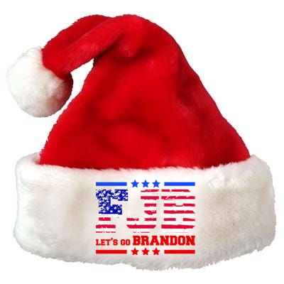 FBJ Lets Go Brandon USA Flag LGB United States Premium Christmas Santa Hat