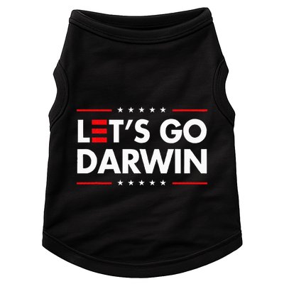 Funny LetS Go Darwin Charles Darwin Doggie Tank
