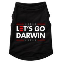Funny LetS Go Darwin Charles Darwin Doggie Tank