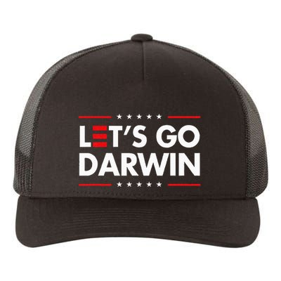 Funny LetS Go Darwin Charles Darwin Yupoong Adult 5-Panel Trucker Hat