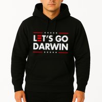 Funny LetS Go Darwin Charles Darwin Hoodie