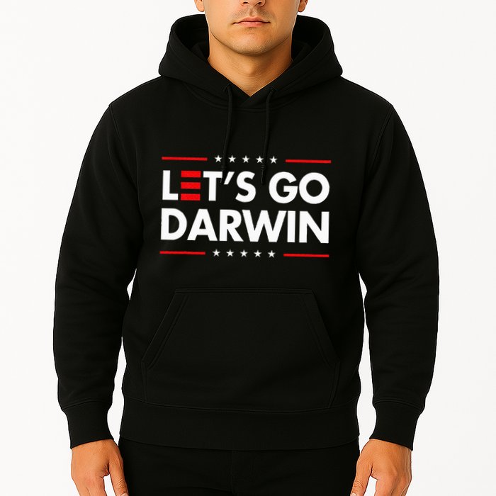 Funny LetS Go Darwin Charles Darwin Hoodie