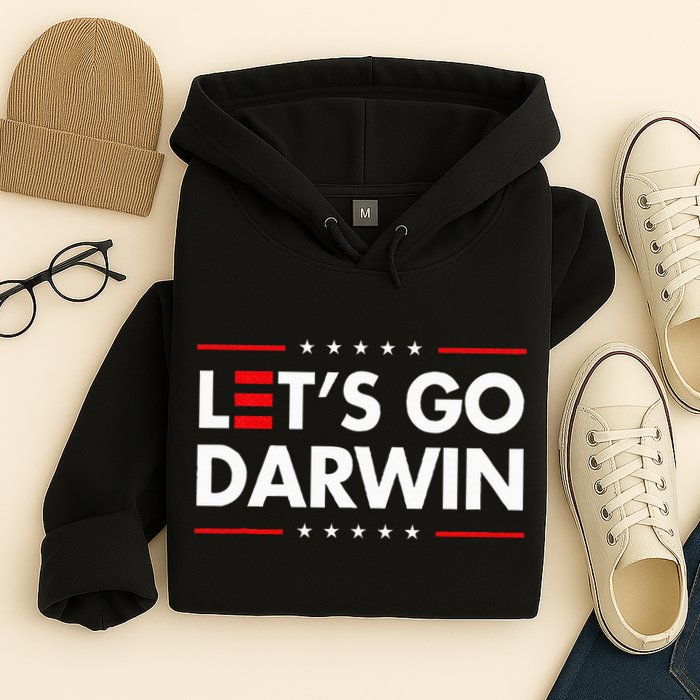 Funny LetS Go Darwin Charles Darwin Hoodie