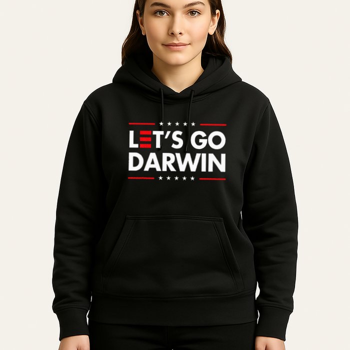 Funny LetS Go Darwin Charles Darwin Hoodie