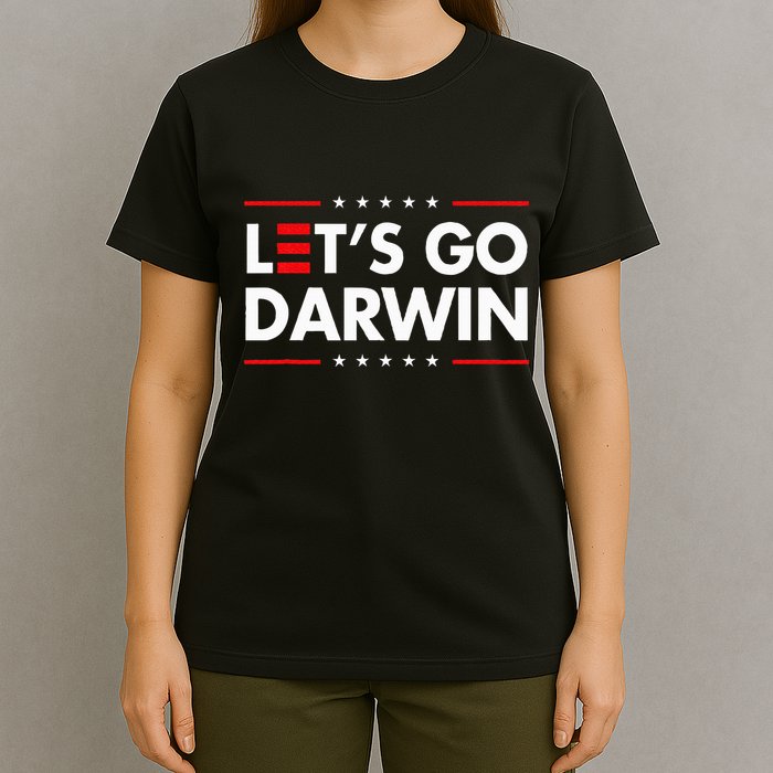 Funny LetS Go Darwin Charles Darwin T-Shirt