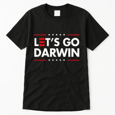 Funny LetS Go Darwin Charles Darwin Tall T-Shirt