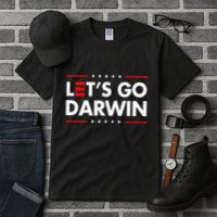 Funny LetS Go Darwin Charles Darwin Tall T-Shirt