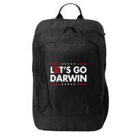 Funny LetS Go Darwin Charles Darwin City Backpack