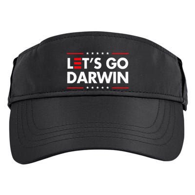 Funny LetS Go Darwin Charles Darwin Adult Drive Performance Visor