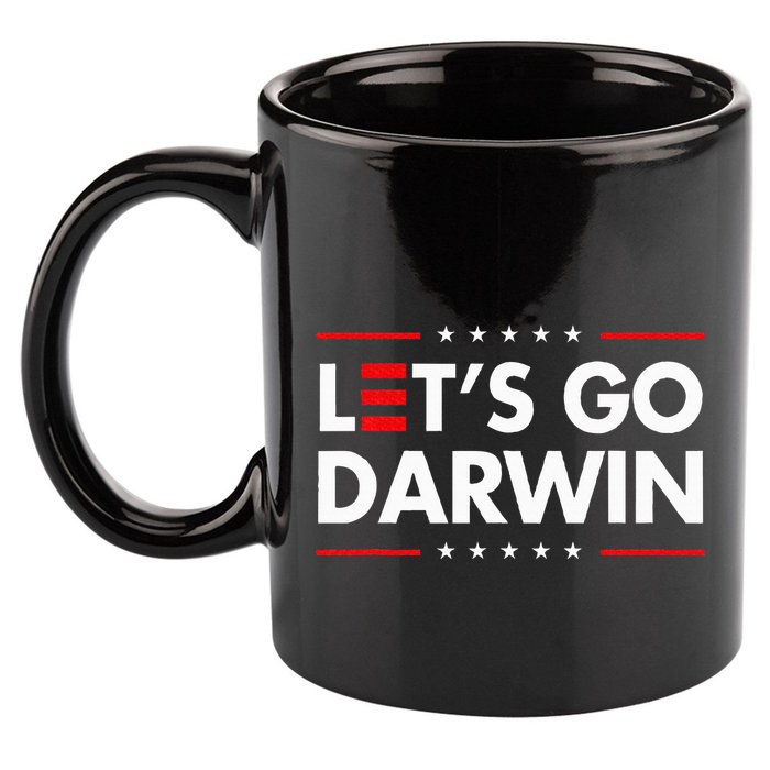 Funny LetS Go Darwin Charles Darwin 11oz C Handle Ceramic Mug