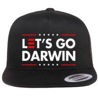 Funny LetS Go Darwin Charles Darwin Flatbill Hat