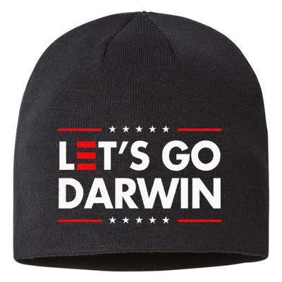 Funny LetS Go Darwin Charles Darwin Sustainable Beanie